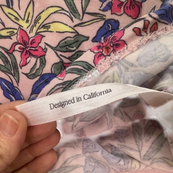 Honeydew Floral Pajama Set Tank Top Shorts Small S Excellent Condition - Picture 5 of 14